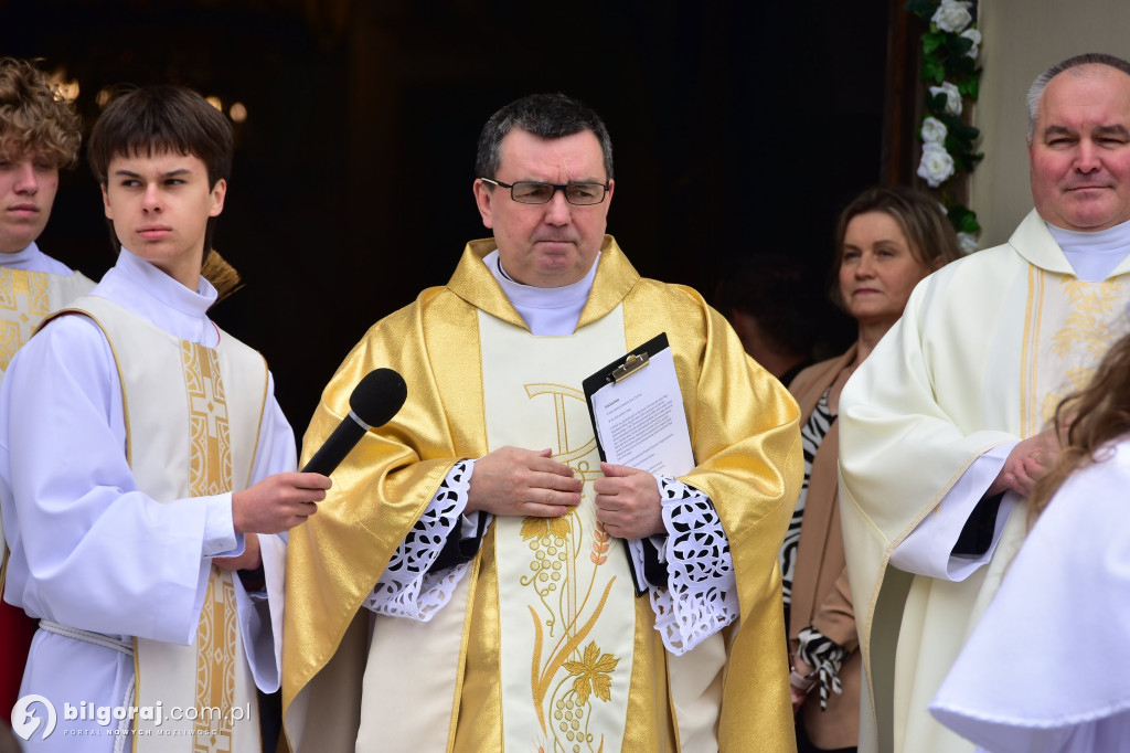 Uroczystość I Komunii Świętej w sanktuarium w Biłgoraju