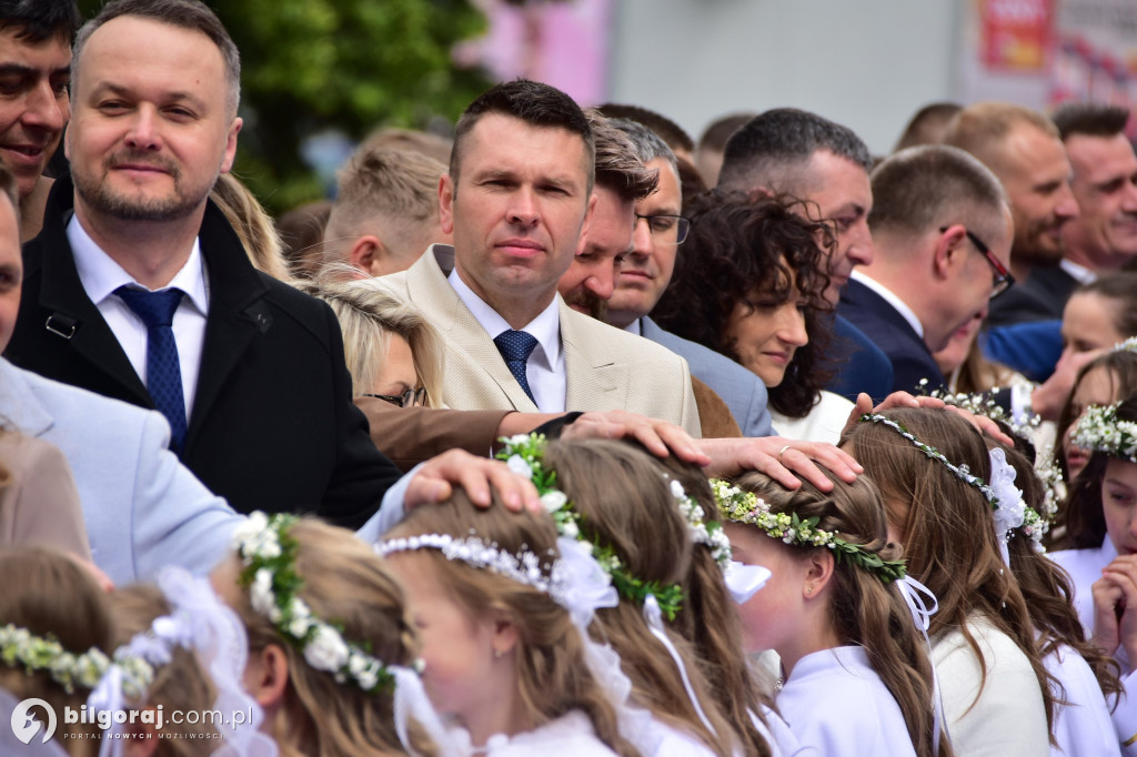 Uroczystość I Komunii Świętej w sanktuarium w Biłgoraju