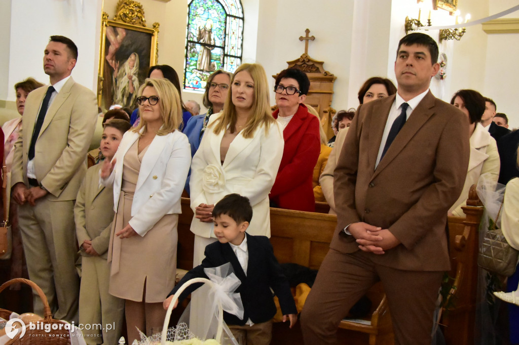 Uroczystość I Komunii Świętej w sanktuarium w Biłgoraju