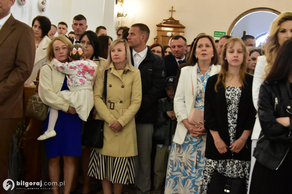 Uroczystość I Komunii Świętej w sanktuarium w Biłgoraju