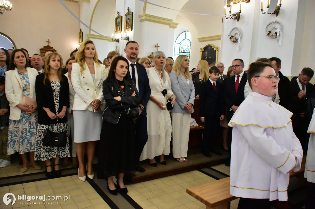 Uroczystość I Komunii Świętej w sanktuarium w Biłgoraju
