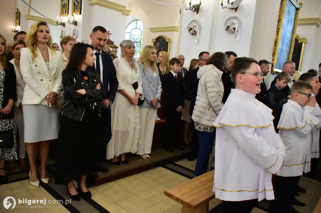 Uroczystość I Komunii Świętej w sanktuarium w Biłgoraju