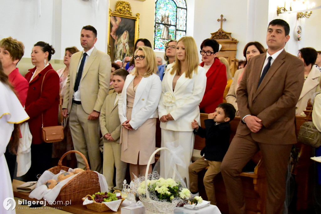 Uroczystość I Komunii Świętej w sanktuarium w Biłgoraju