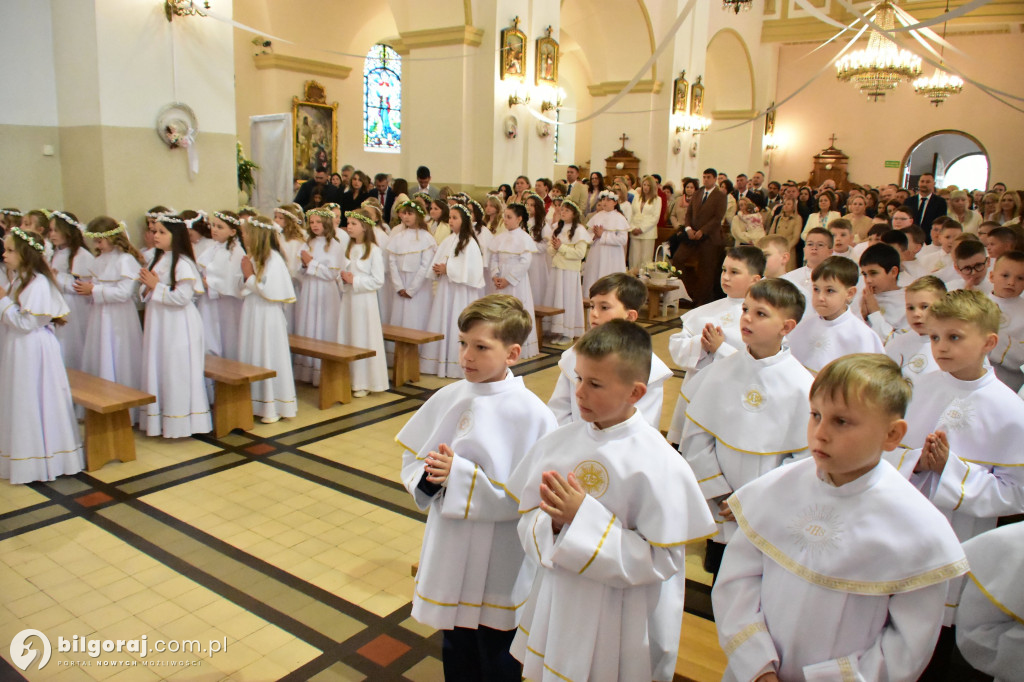 Uroczystość I Komunii Świętej w sanktuarium w Biłgoraju