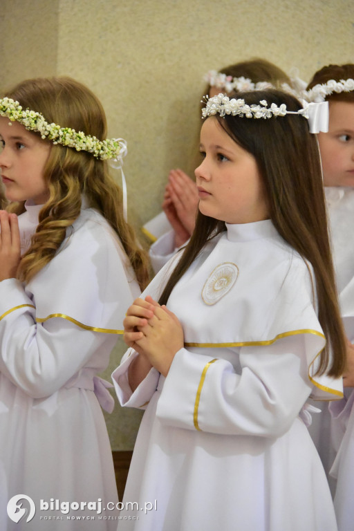 Uroczystość I Komunii Świętej w sanktuarium w Biłgoraju