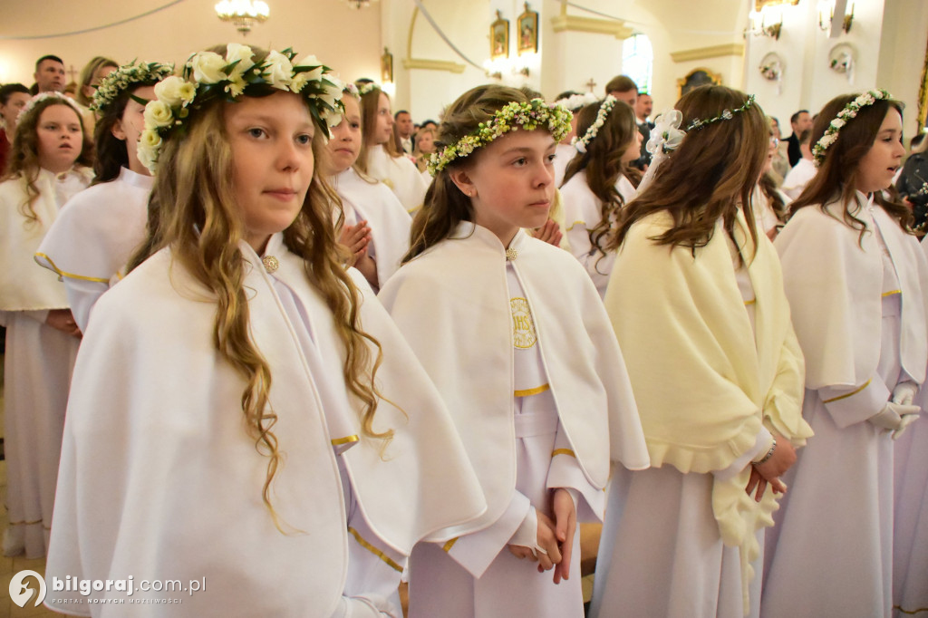 Uroczystość I Komunii Świętej w sanktuarium w Biłgoraju