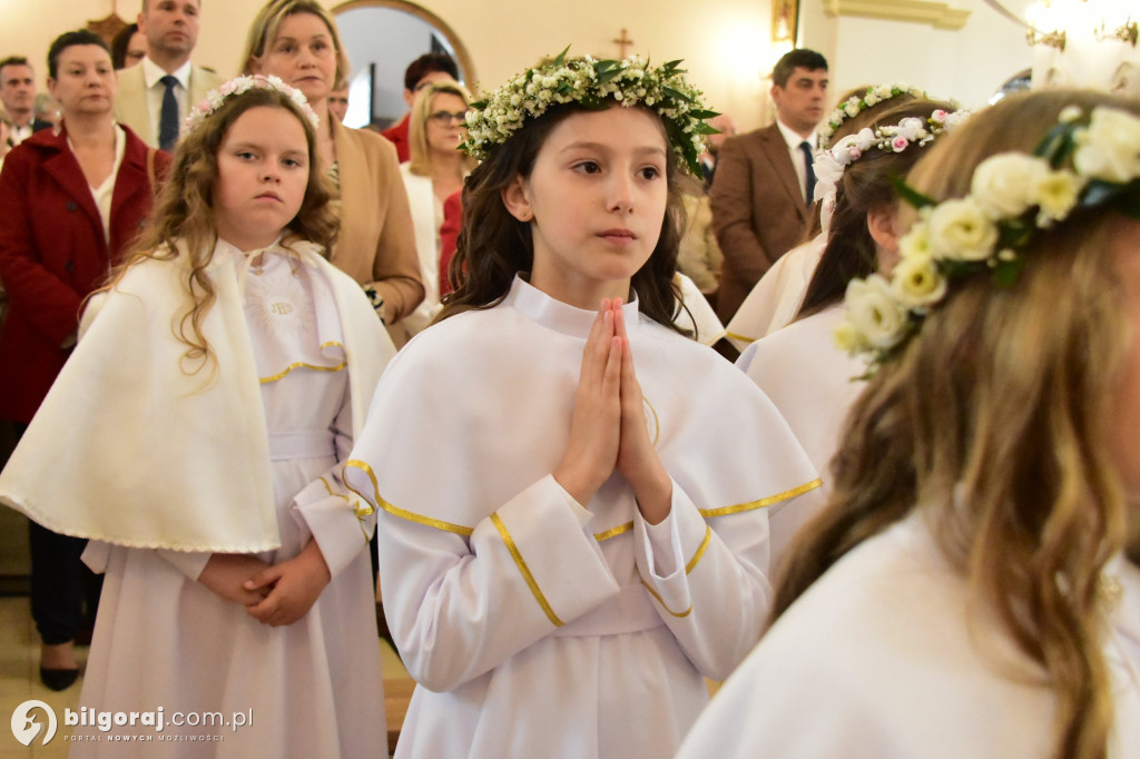 Uroczystość I Komunii Świętej w sanktuarium w Biłgoraju