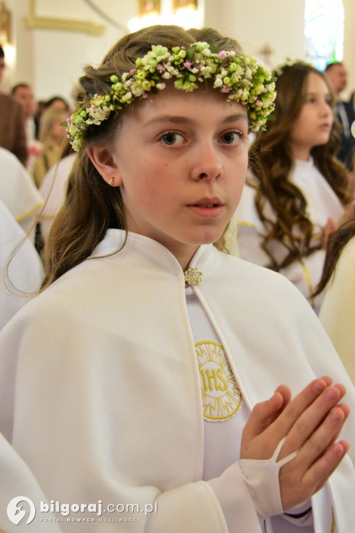 Uroczystość I Komunii Świętej w sanktuarium w Biłgoraju