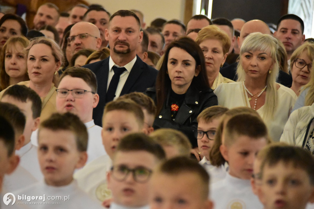 Uroczystość I Komunii Świętej w sanktuarium w Biłgoraju