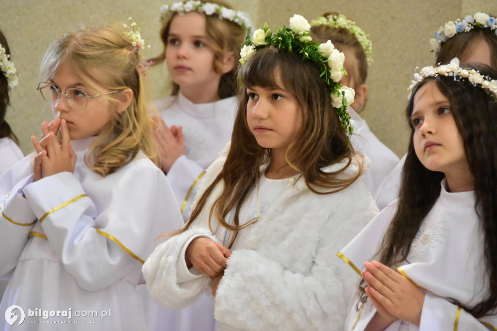 Uroczystość I Komunii Świętej w sanktuarium w Biłgoraju