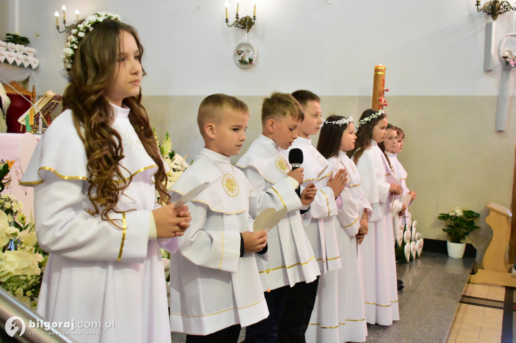 Uroczystość I Komunii Świętej w sanktuarium w Biłgoraju