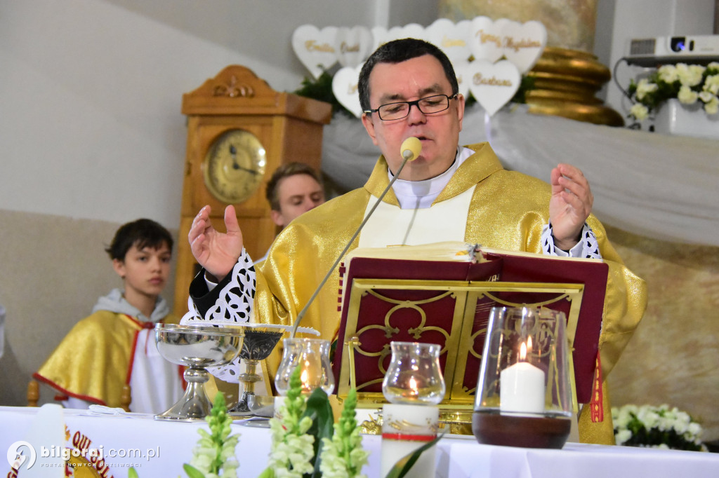 Uroczystość I Komunii Świętej w sanktuarium w Biłgoraju