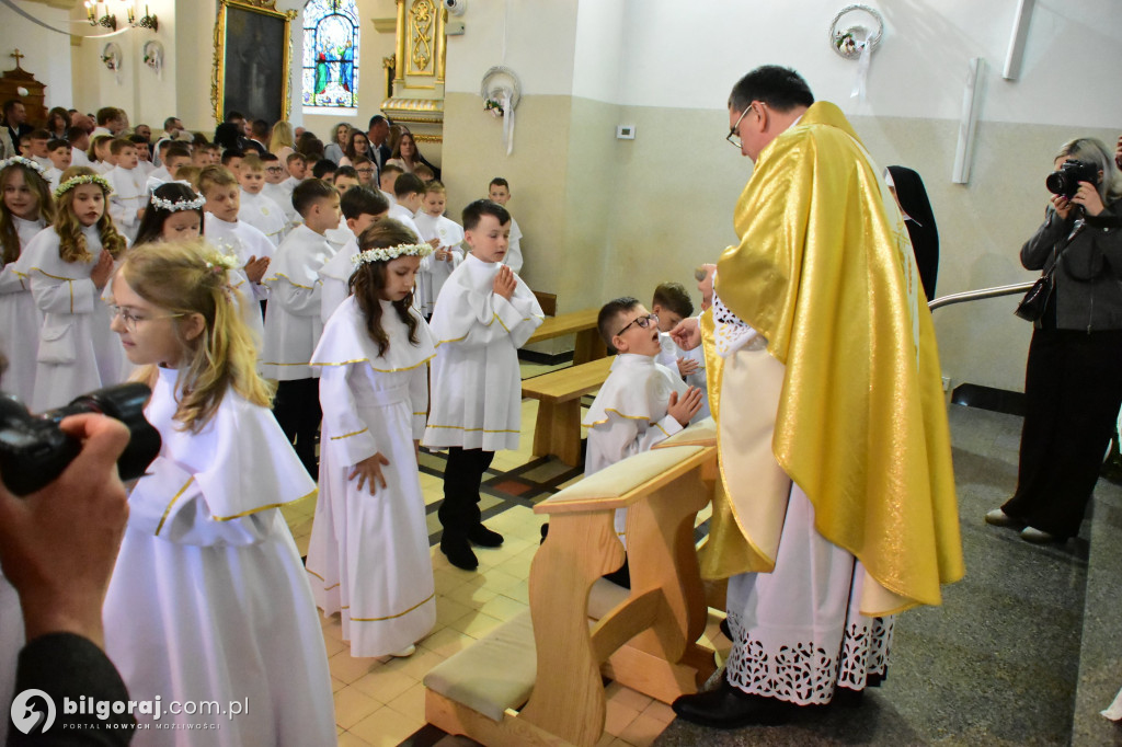 Uroczystość I Komunii Świętej w sanktuarium w Biłgoraju