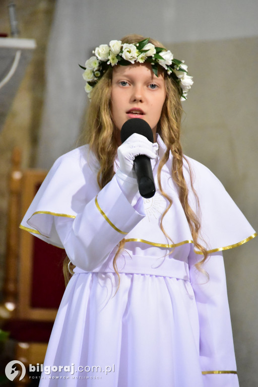 Uroczystość I Komunii Świętej w sanktuarium w Biłgoraju