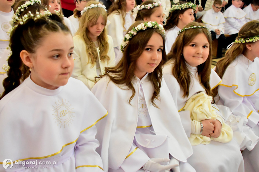 Uroczystość I Komunii Świętej w sanktuarium w Biłgoraju
