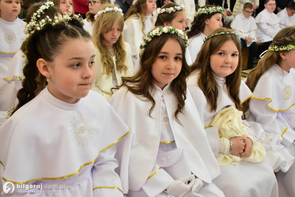 Uroczystość I Komunii Świętej w sanktuarium w Biłgoraju