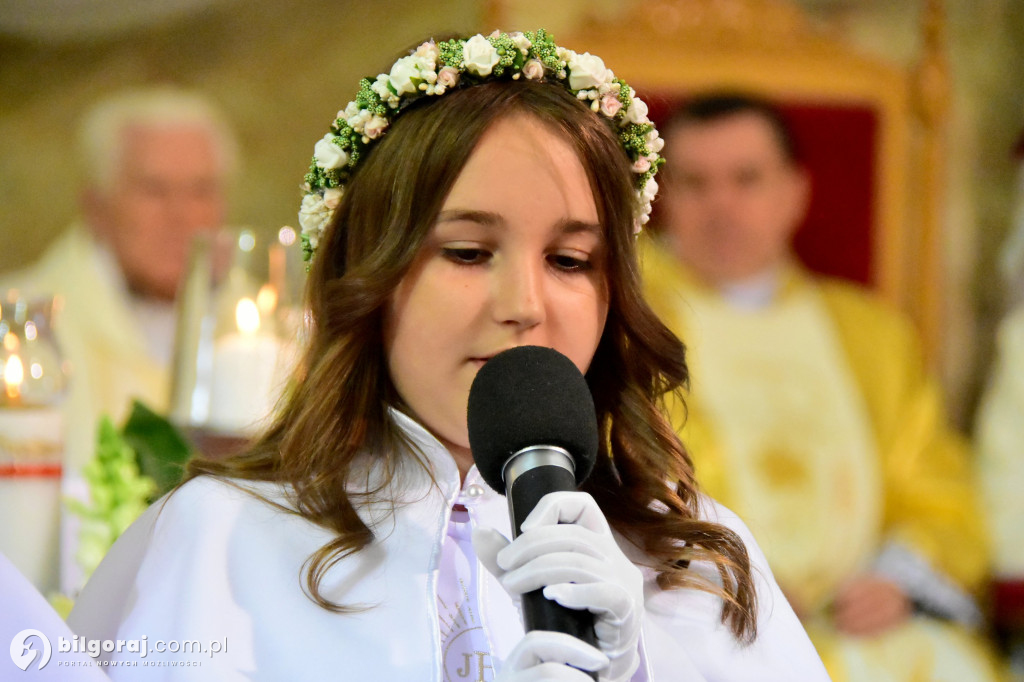 Uroczystość I Komunii Świętej w sanktuarium w Biłgoraju
