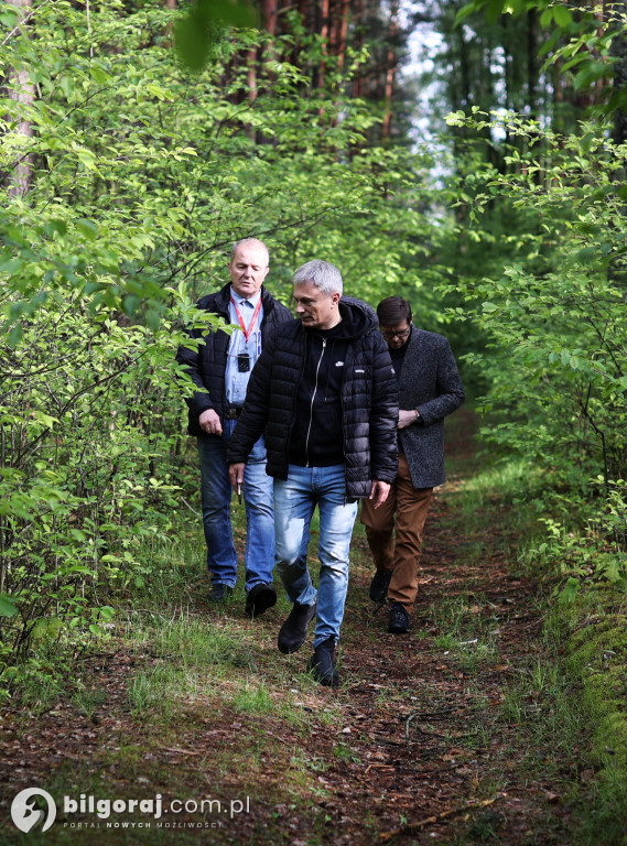 Delegacja IPN w Osuchach. tematem powstające muzeum