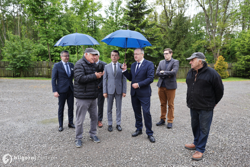 Delegacja IPN w Osuchach. tematem powstające muzeum