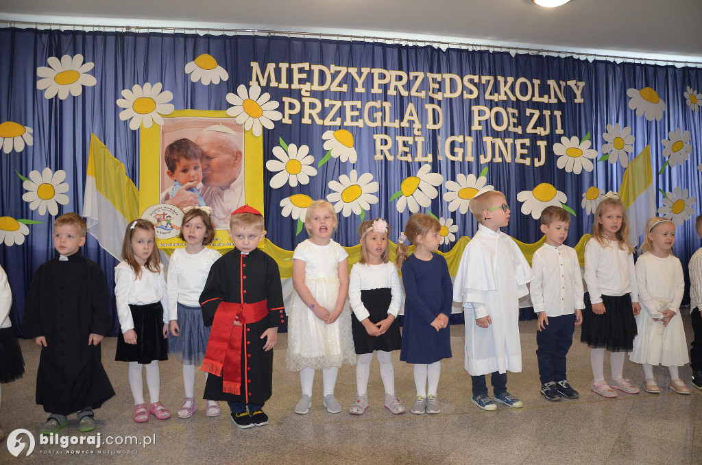 Międzyprzedszkolny Przegląd Poezji Religijnej Recytujemy dla św. Jana Pawła II