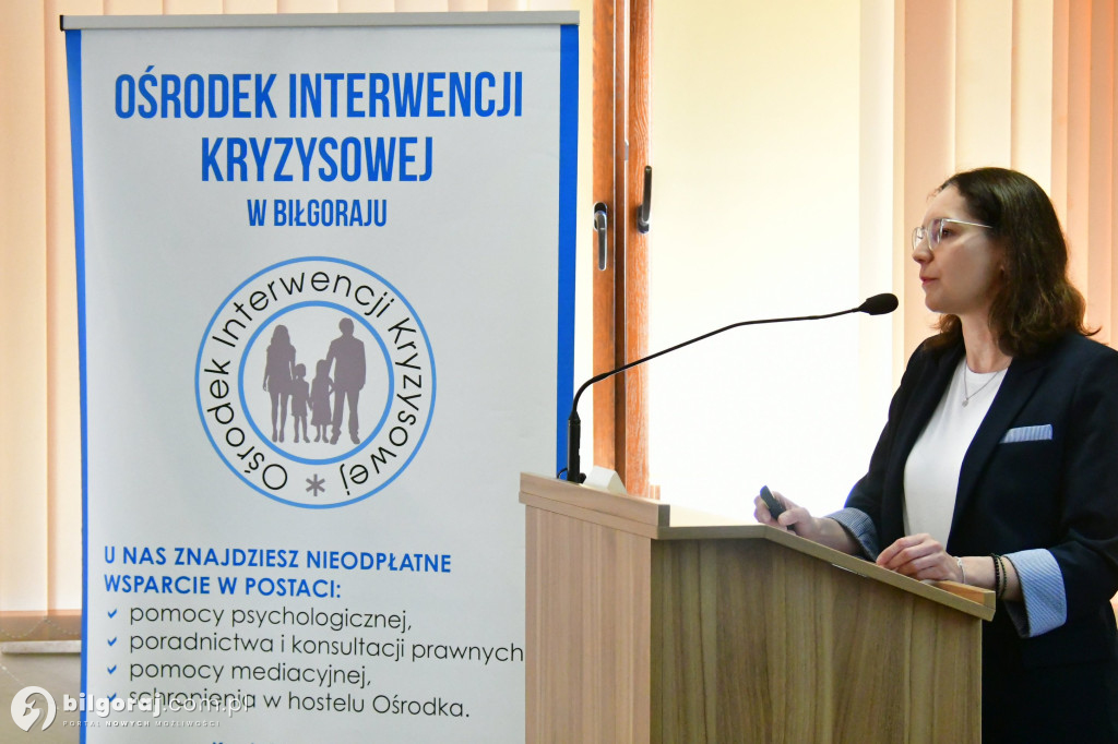 Konferencja Zatrzymać kryzys w Biłgoraju – wsparcie dla pracowników sektora pomocowego