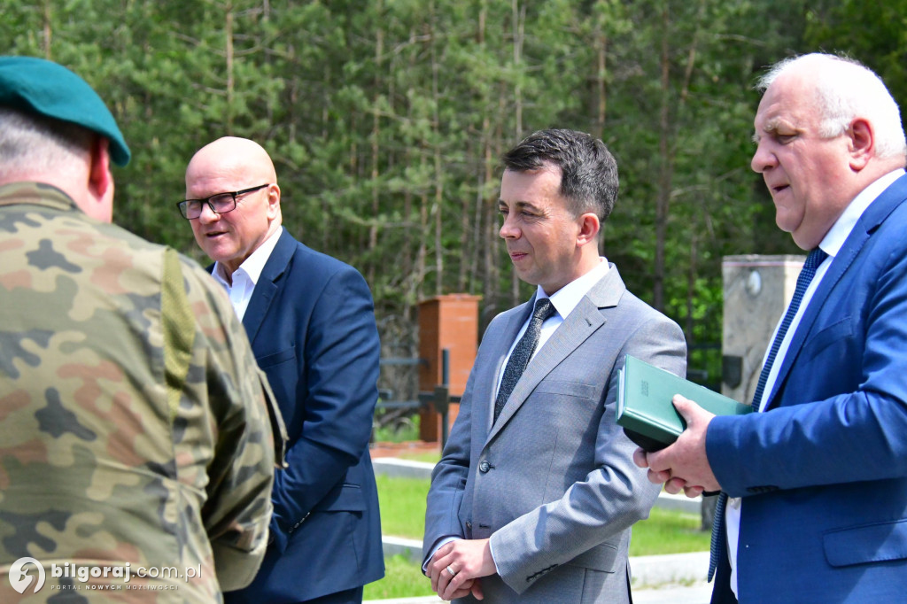 Starosta Biłgorajski Andrzej Szarlip uczestniczył w odprawie terenowej w Osuchach