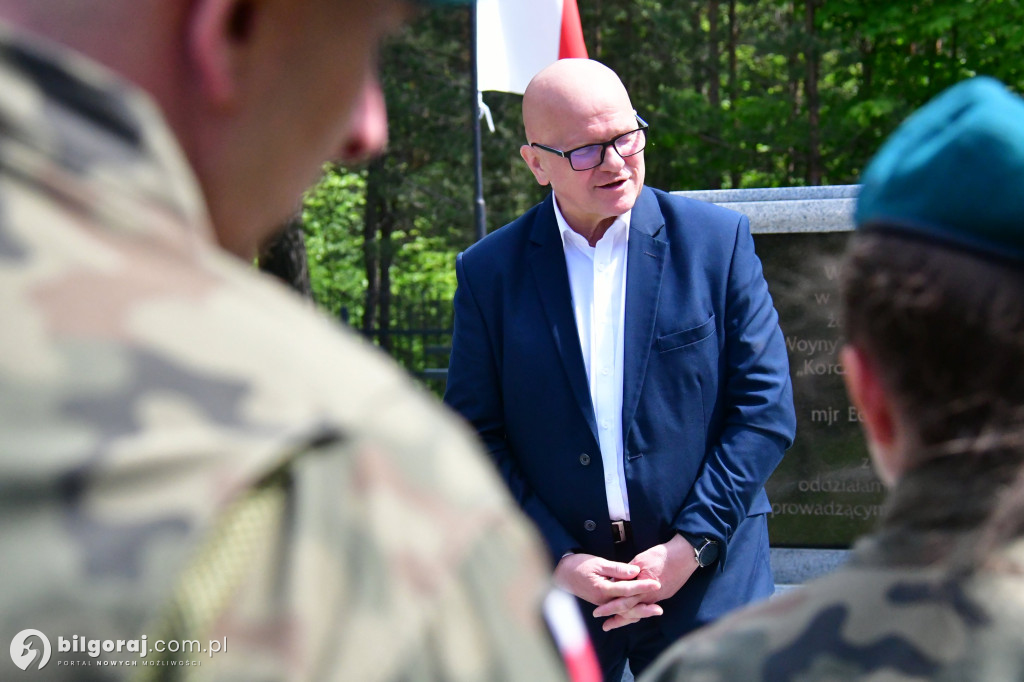 Starosta Biłgorajski Andrzej Szarlip uczestniczył w odprawie terenowej w Osuchach