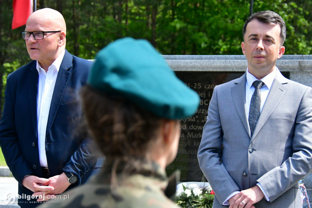 Starosta Biłgorajski Andrzej Szarlip uczestniczył w odprawie terenowej w Osuchach