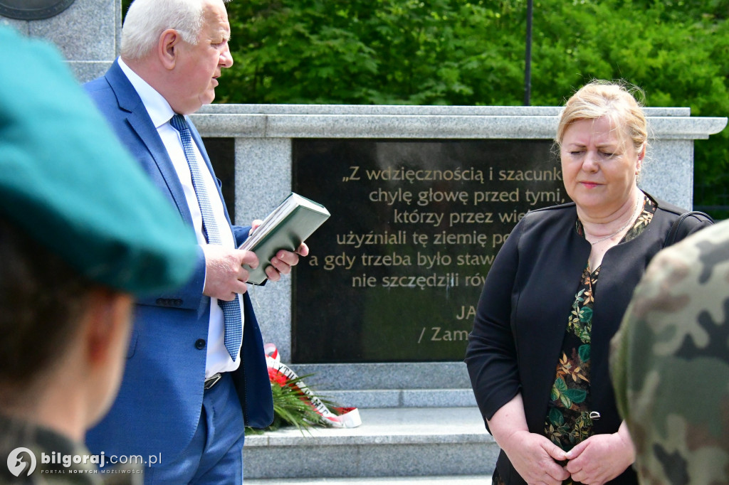 Starosta Biłgorajski Andrzej Szarlip uczestniczył w odprawie terenowej w Osuchach