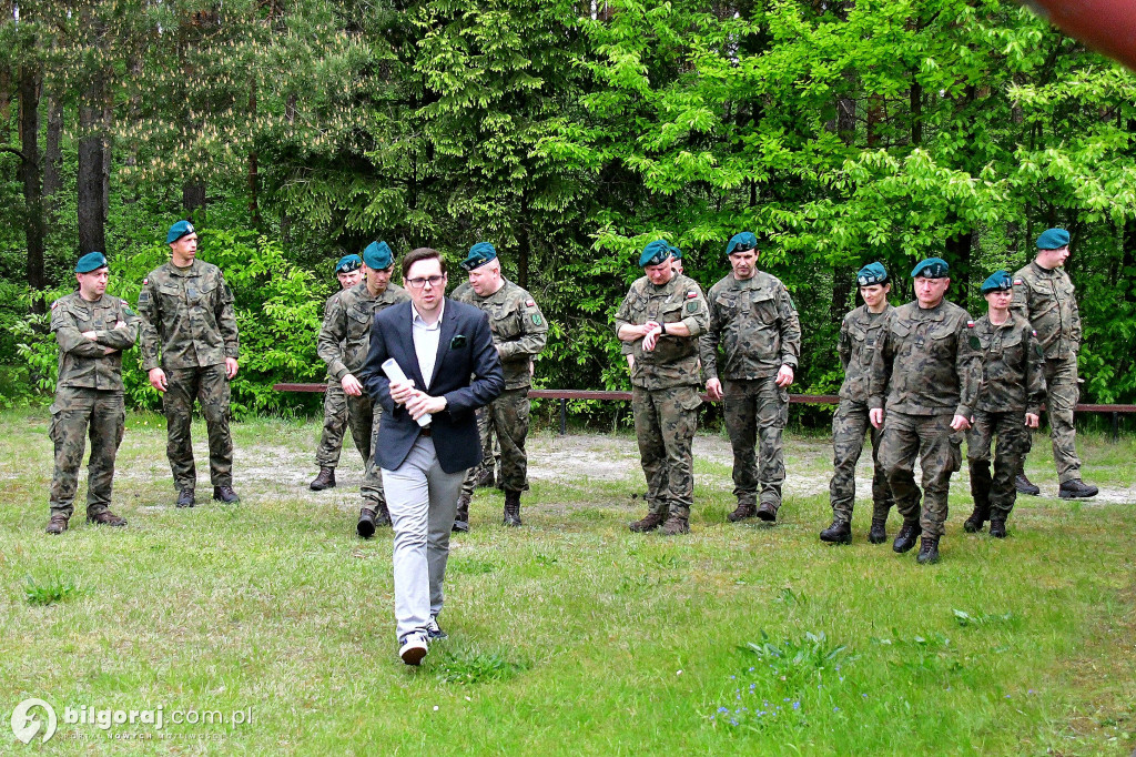 Starosta Biłgorajski Andrzej Szarlip uczestniczył w odprawie terenowej w Osuchach