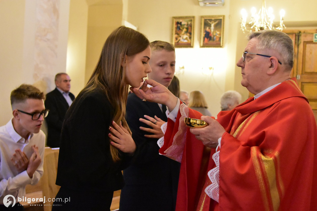 Sól. 37 młodych ludzi przyjęło sakrament bierzmowania