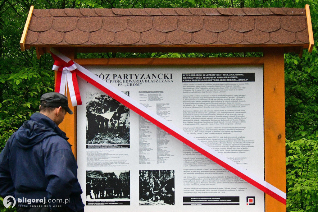 Na Zamarzniętych Wodach odsłonięto pamiątkową tablicę