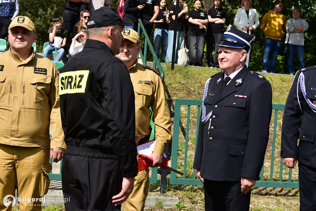 Gmina Biłgoraj na strażackim torze – emocje podczas zawodów OSP