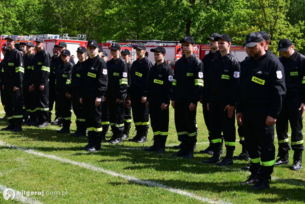 Gmina Biłgoraj na strażackim torze – emocje podczas zawodów OSP