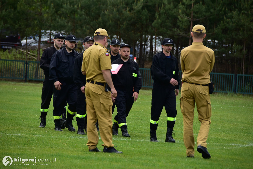 Gmina Biłgoraj na strażackim torze – emocje podczas zawodów OSP