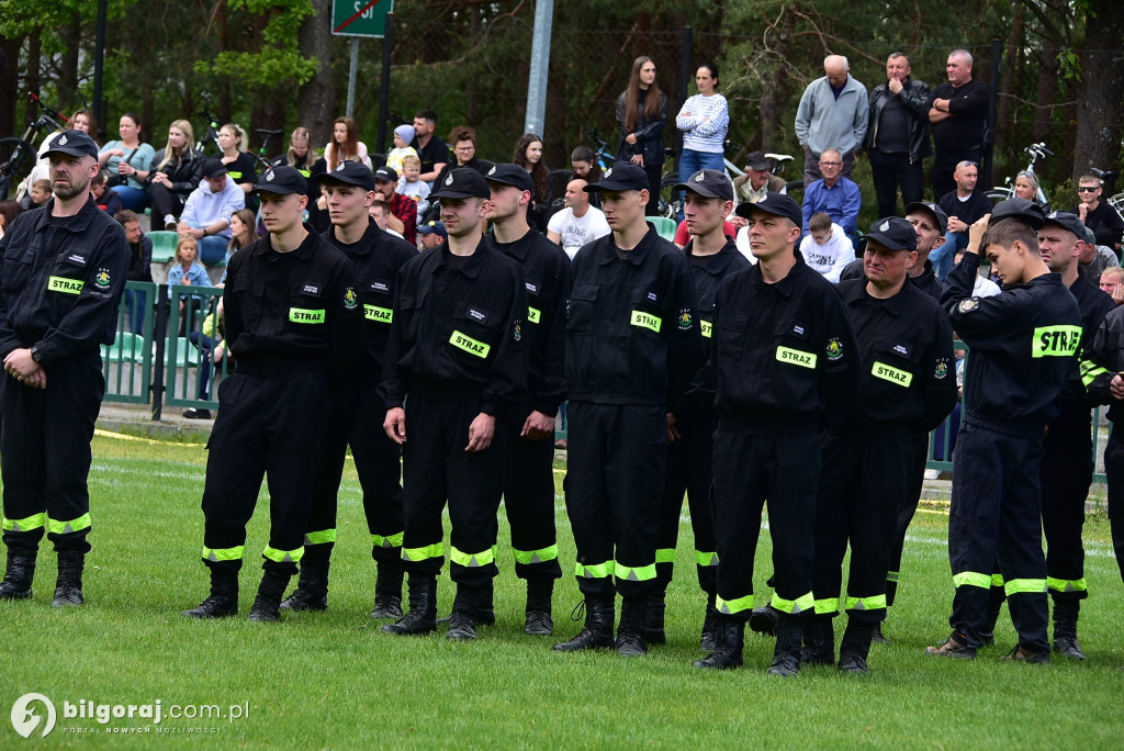 Gmina Biłgoraj na strażackim torze – emocje podczas zawodów OSP