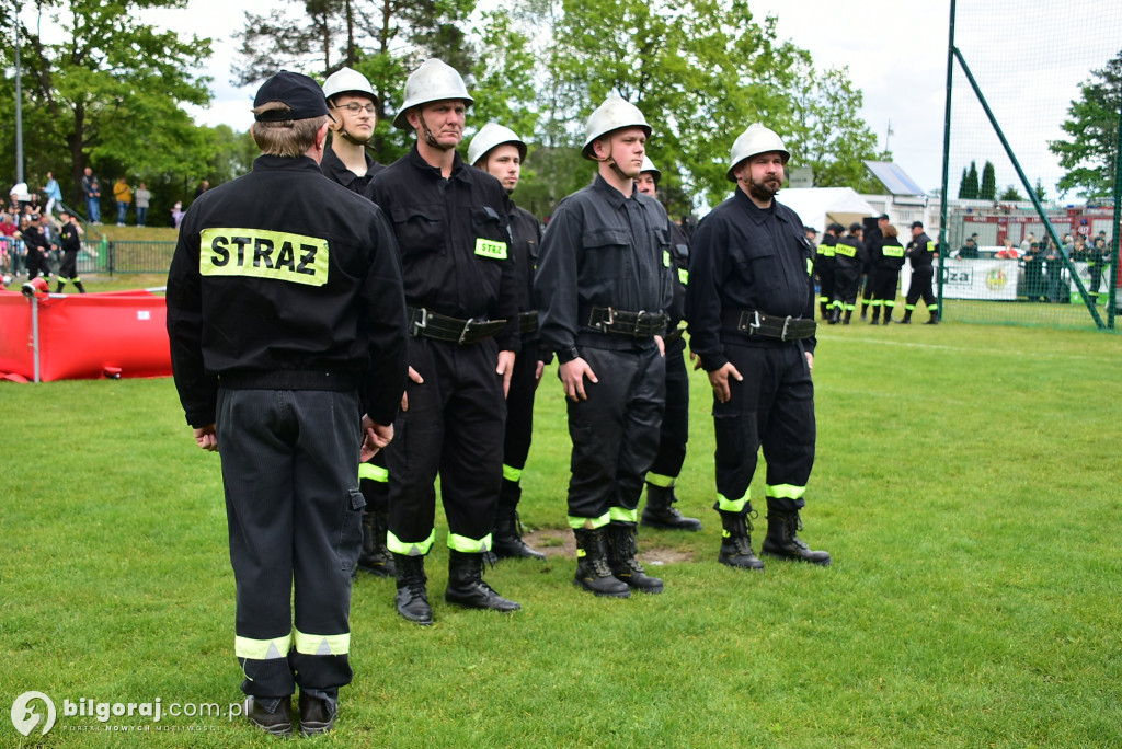 Gmina Biłgoraj na strażackim torze – emocje podczas zawodów OSP