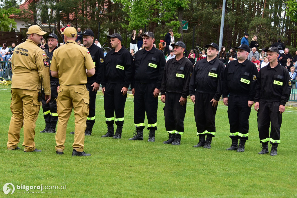Gmina Biłgoraj na strażackim torze – emocje podczas zawodów OSP