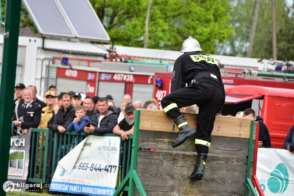 Gmina Biłgoraj na strażackim torze – emocje podczas zawodów OSP