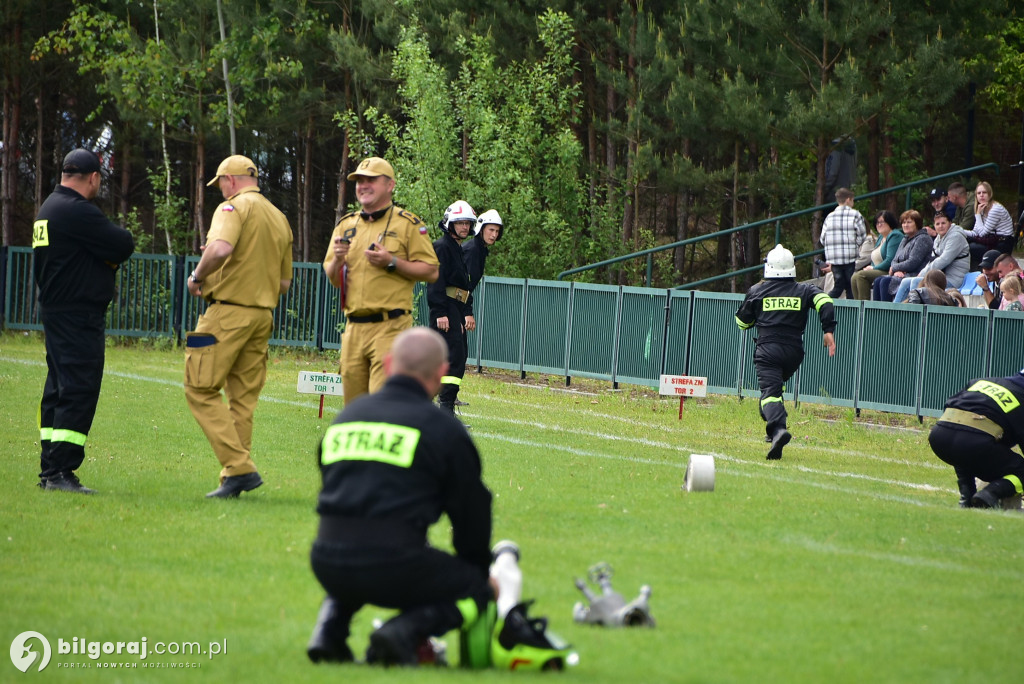Gmina Biłgoraj na strażackim torze – emocje podczas zawodów OSP