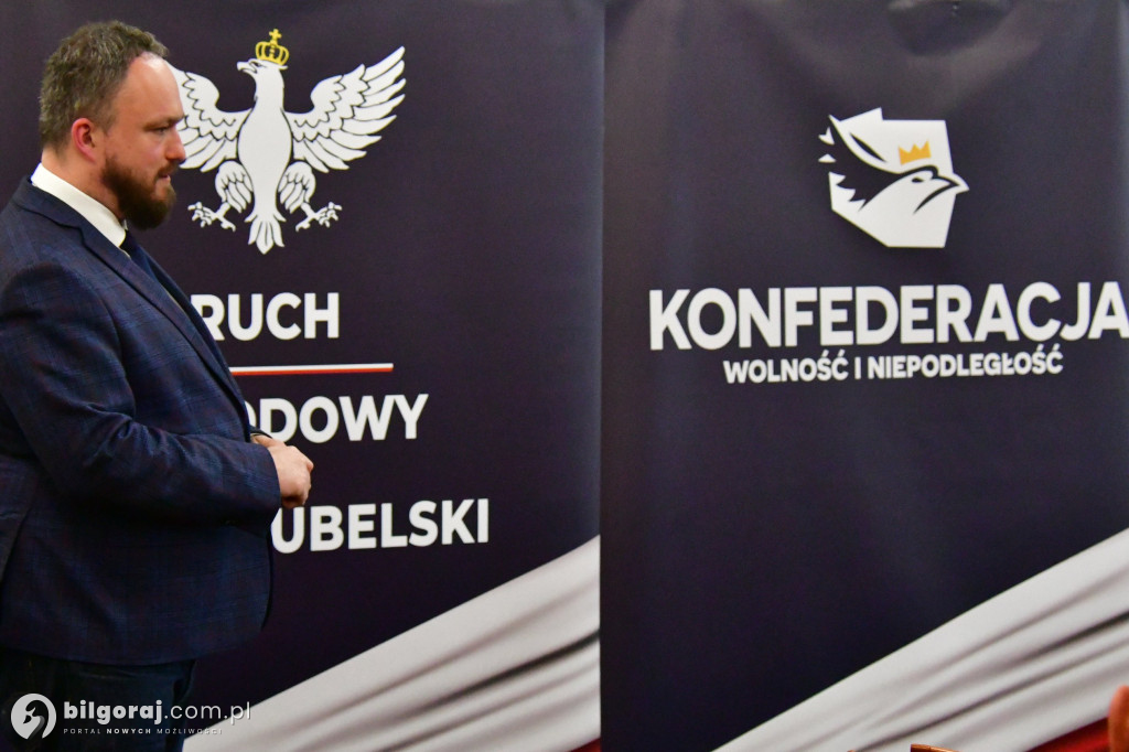 W Biłgoraju spotkanie z posłem Witoldem Tumanowiczem: polityczne dyskusje i plany na przyszłość