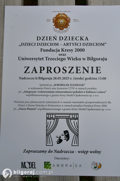 Dzień Dziecka w Fundacji Kresy 2000 z biłgorajskim UTW