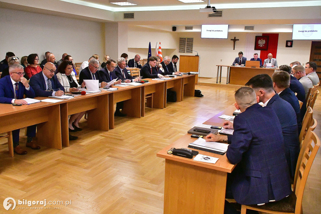Jest absolutorium dla burmistrza Biłgoraja. Część radnych była przeciw