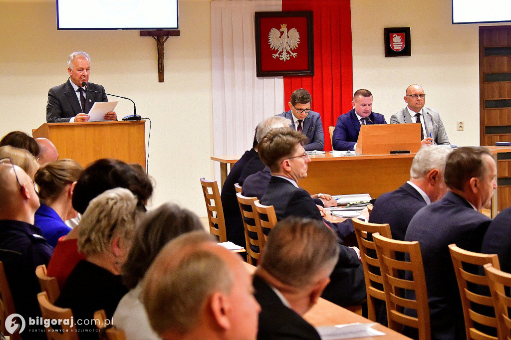 Jest absolutorium dla burmistrza Biłgoraja. Część radnych była przeciw