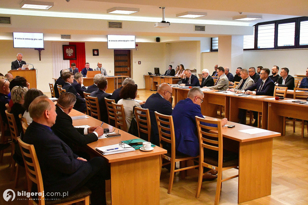 Jest absolutorium dla burmistrza Biłgoraja. Część radnych była przeciw