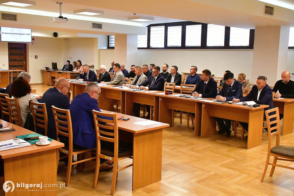 Jest absolutorium dla burmistrza Biłgoraja. Część radnych była przeciw