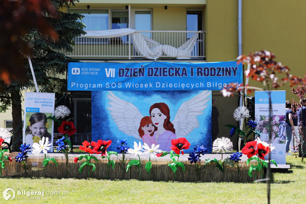Dzień dziecka i Rodziny w Wiosce Dziecięcej w Biłgoraju