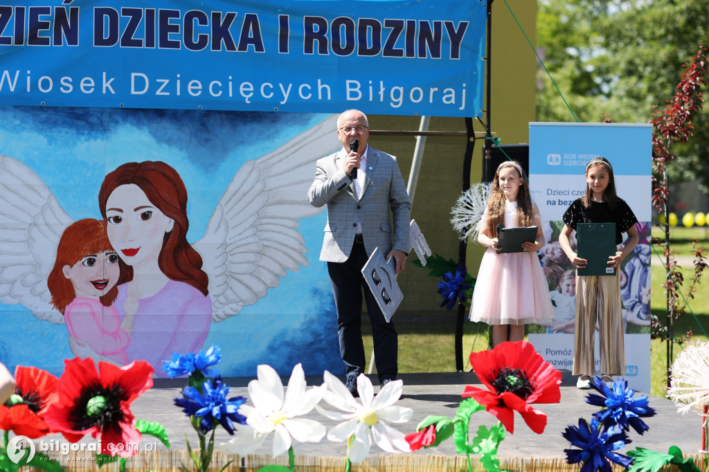Dzień dziecka i Rodziny w Wiosce Dziecięcej w Biłgoraju