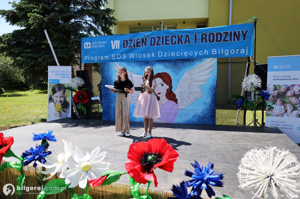 Dzień dziecka i Rodziny w Wiosce Dziecięcej w Biłgoraju