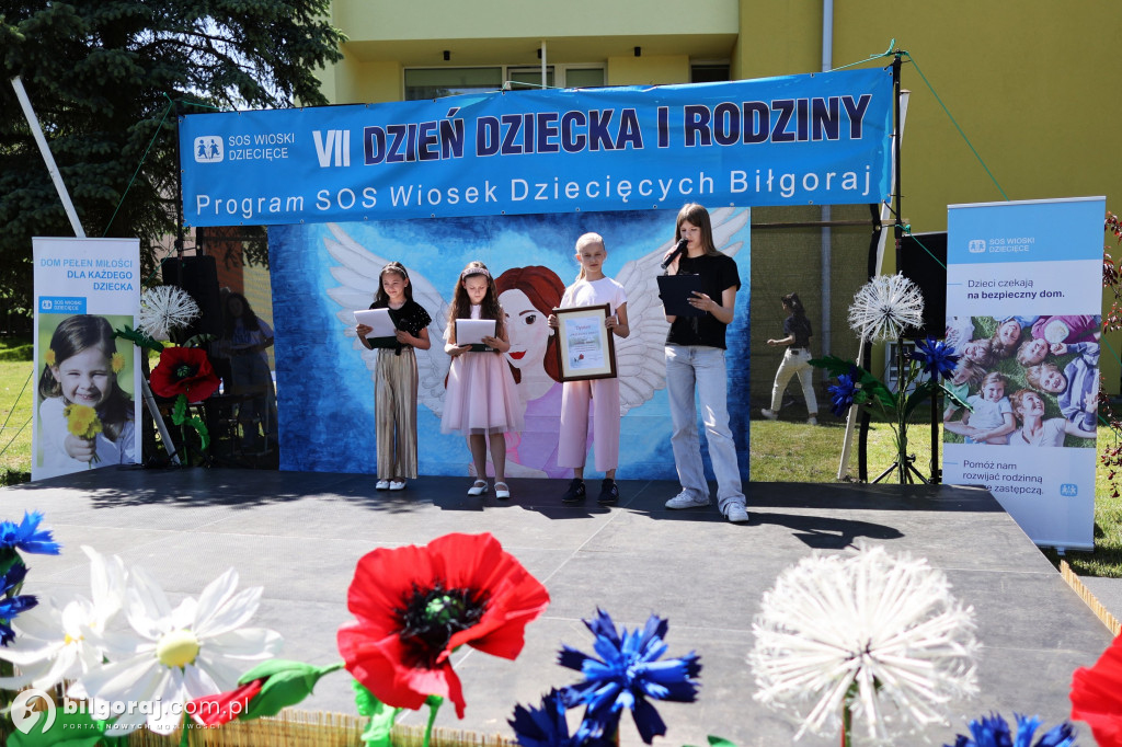 Dzień dziecka i Rodziny w Wiosce Dziecięcej w Biłgoraju